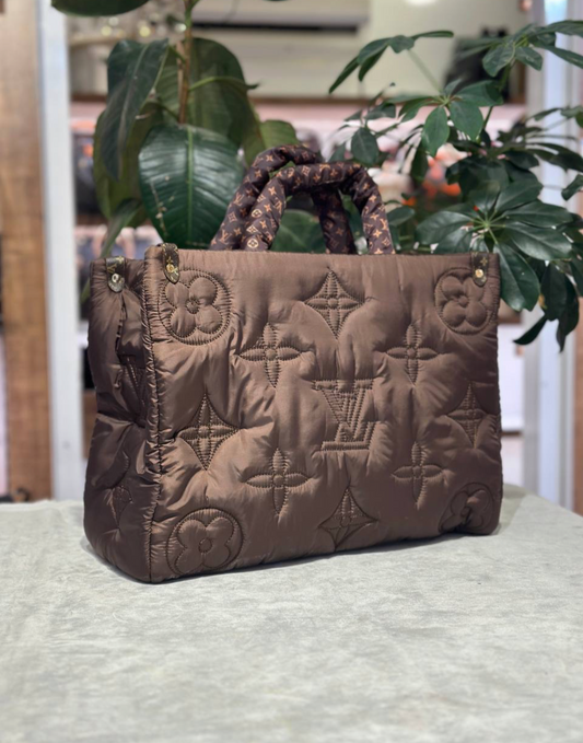Louis Vuitton Coussin Style Puffy Tote – Brown Monogram- LV 49