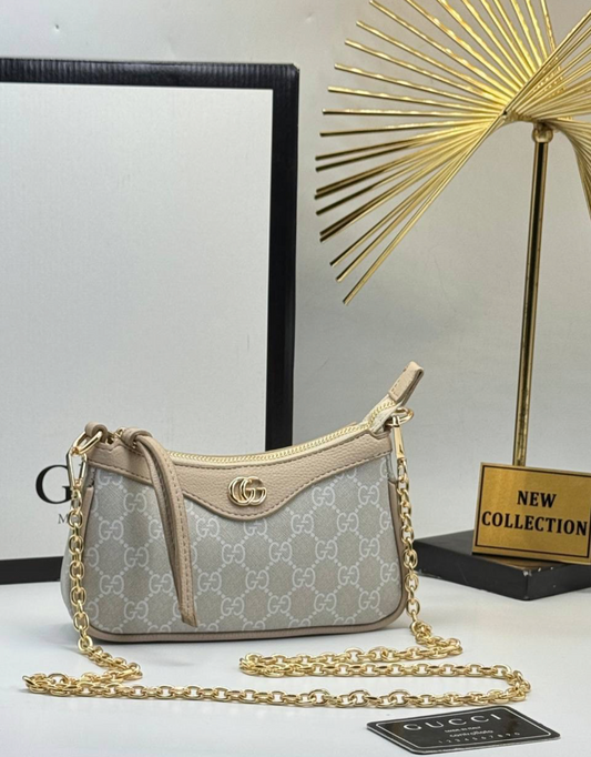 Gucci GG Canvas Shoulder Bag σε Ivory - GC 79