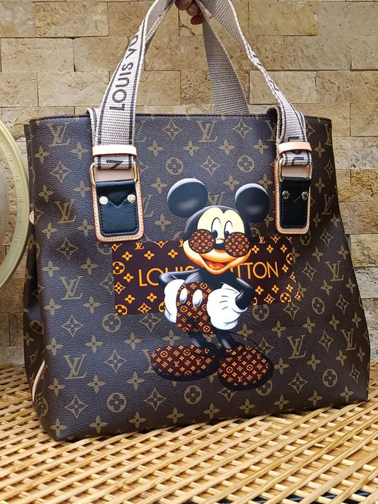 Louis Vuitton Monogram Tote – Mickey Signature Limited Edition
-LV 72