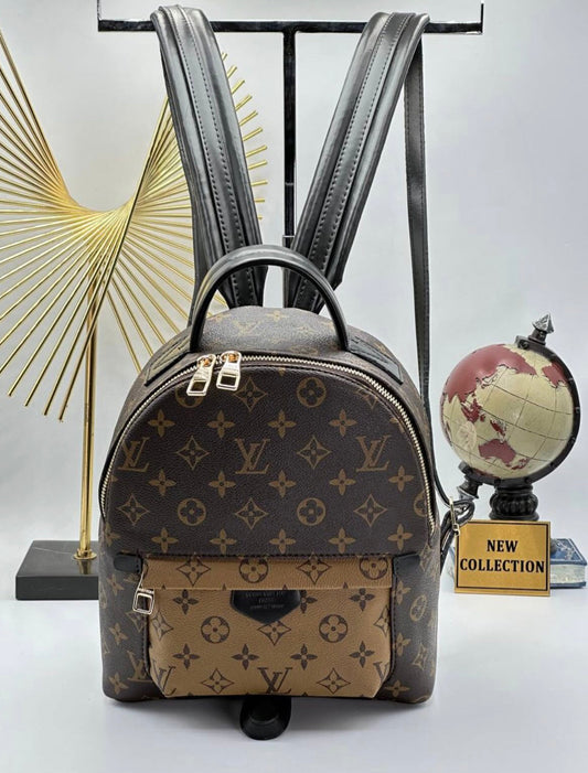 LOUIS VUITTON LEATHER BACKPACK - LV 09