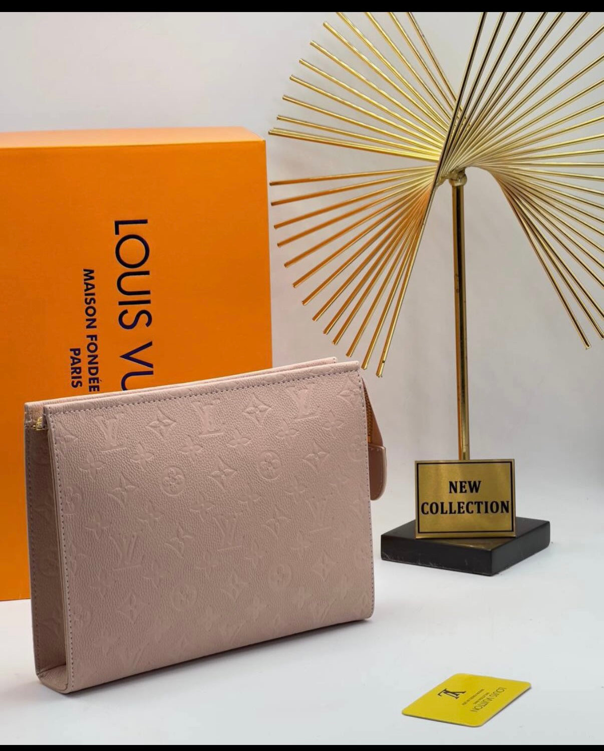 LOUIS VUITTON ENVELOPE LEATHER  -LV 13