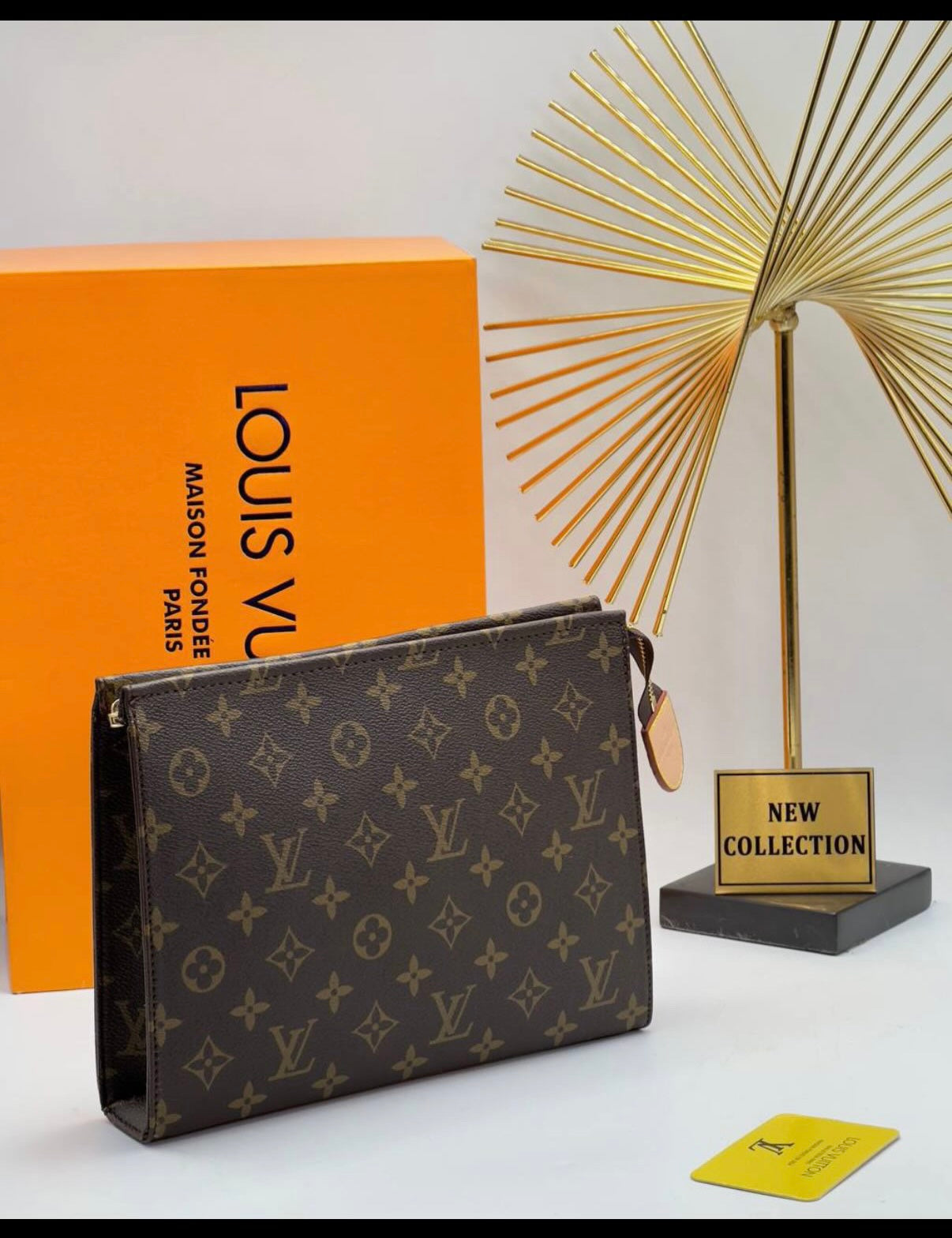 LOUIS VUITTON ENVELOPE LEATHER  -LV 12