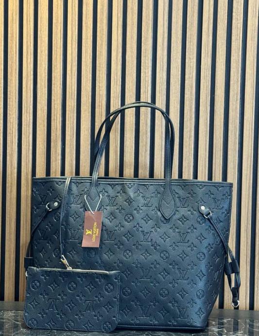 Louis Vuitton Neverfull Monogram Total Black - LV 48
